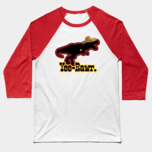 Cowboy Dinosaur Baseball T-Shirt